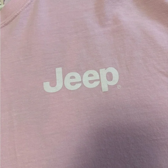 Jeep Blossom Pink T-Shirt Ducks It’s A Jeep Thing Back Graphic Unisex 2XL - Picture 5 of 8